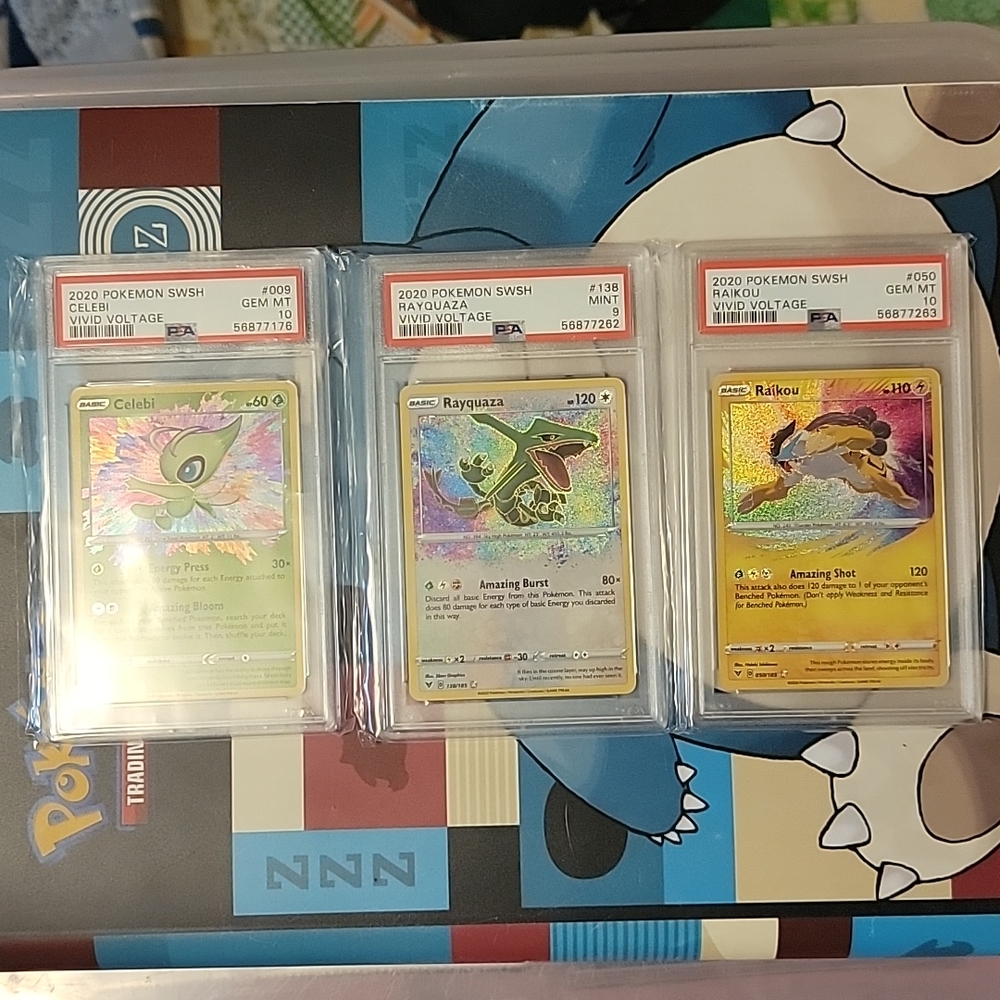 Psa graded Pokémon Cards